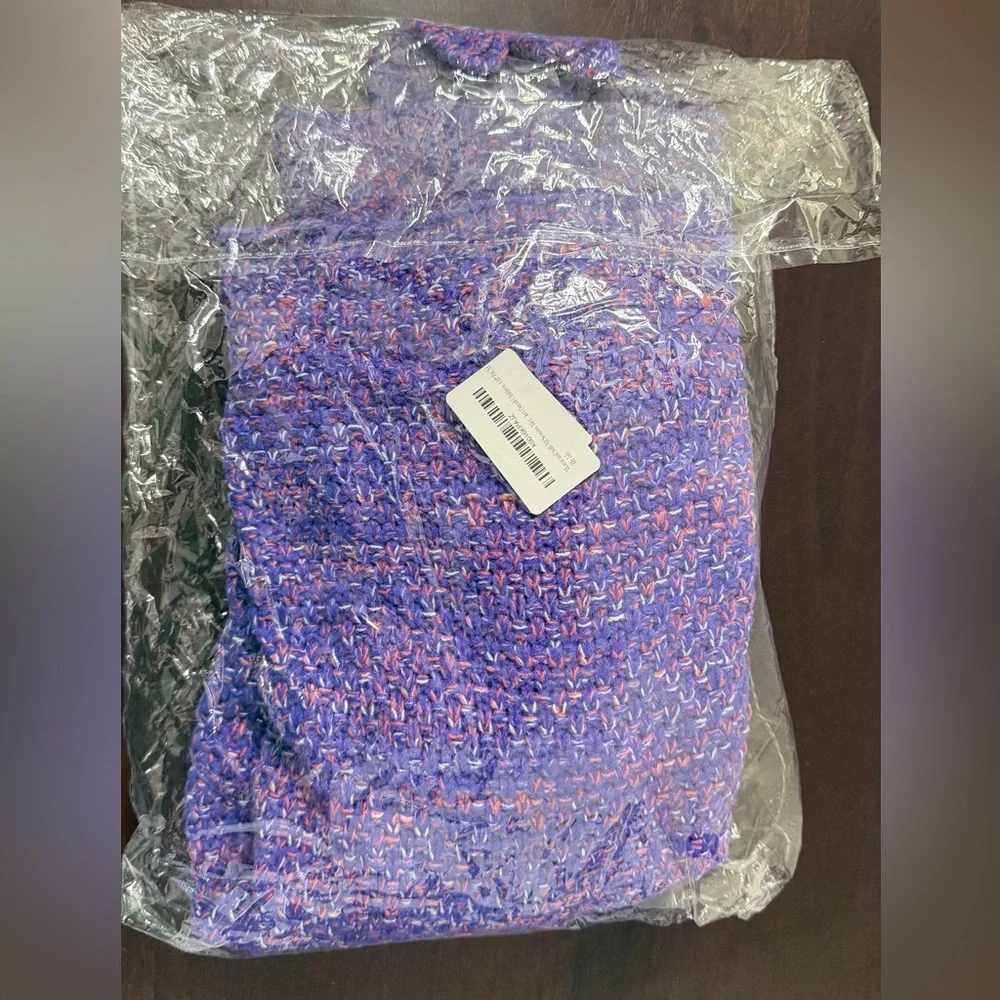 N/A purple knit